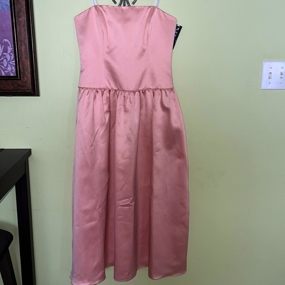 Laundry by Shelli Segal strapless dress